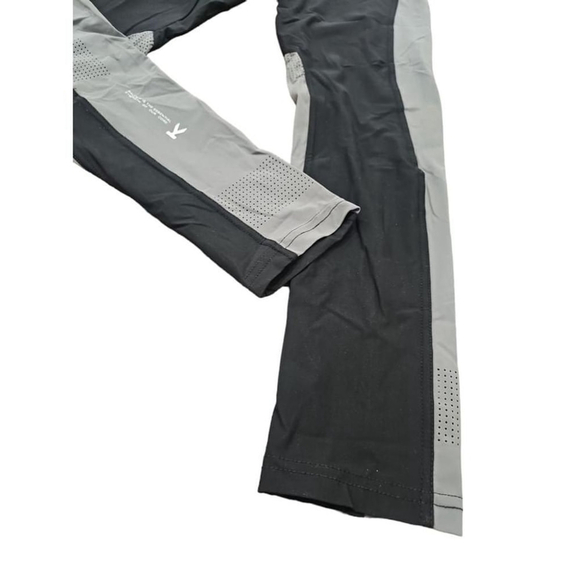 Men's Koral Black and Gray Compression Tights - Size L - Picture 8 of 9